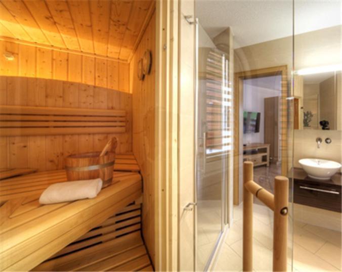 Appartement Residenz Ambassador B11 à Loèche-les-Bains Extérieur photo